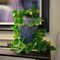 Fake Hanging Plants, 2pcs Artificial Hanging Plant, Faux Pothos Vines Hanging Plant Greenery for Wall Home Living Room Indoor Outdoor Decor (No Baskets)